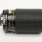 Tokina RMC 80-200mm f3.5-4.5 zoom lens Nikon F AI-s Mount, Caps, Mint-