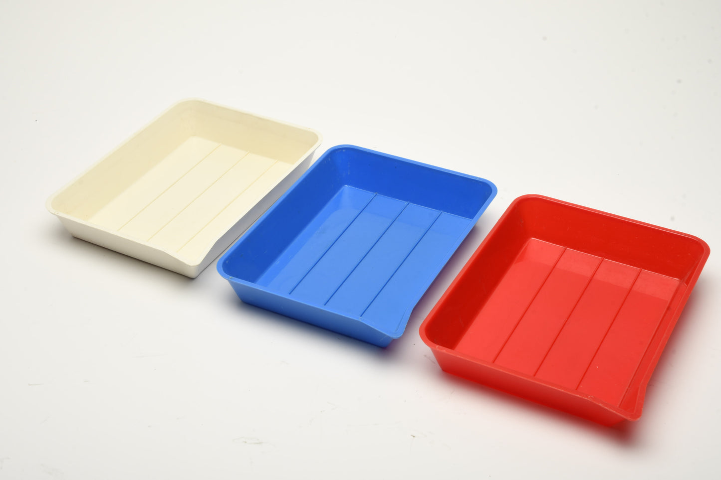 3X Yankee Agitray 7x9 darkroom printing trays for 5x7 Printing, Clean