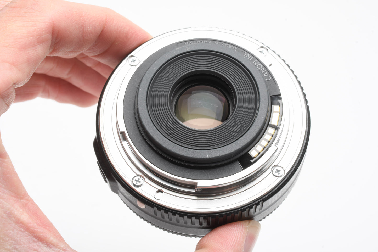 Canon EFS 24mm F2.8 STM Pancake macro lens, w/Caps, Mint
