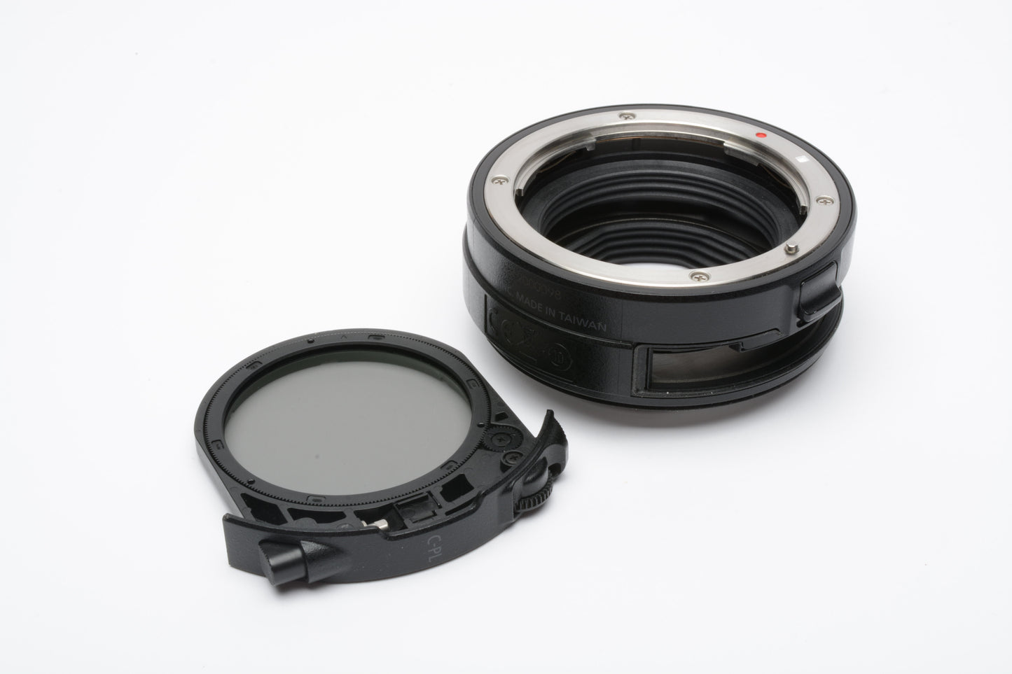 Canon Drop-In Filter Mount Adapter EF-EOS R with Circular Polarizer Filter, Mint- Boxed