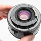 Canon EF 50mm f1.8 II prime lens, caps, Clean, + UV filter