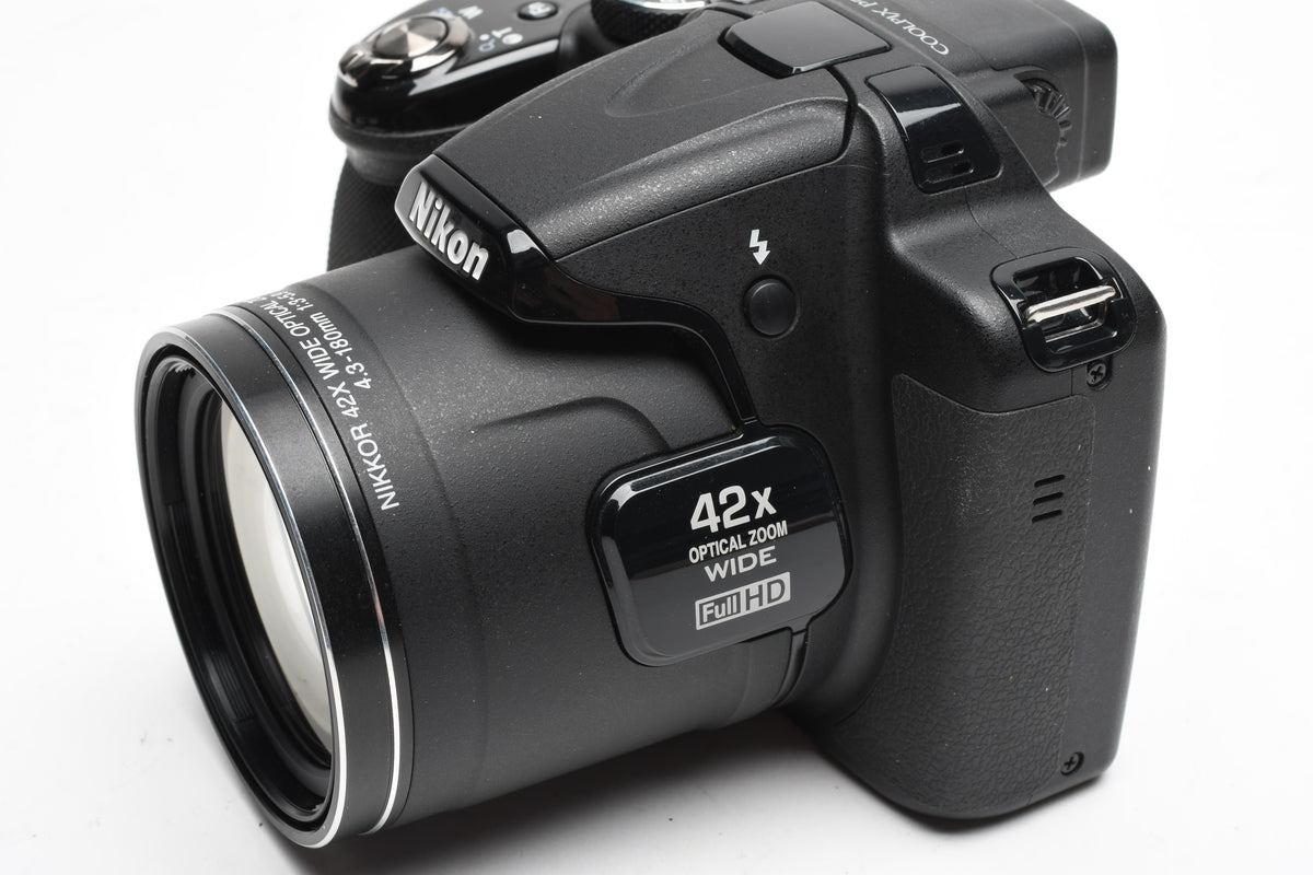 Nikon Coolpix P530 16.1MP Digital Point&Shoot 42x Zoom Full HD IS, Clean, Tested