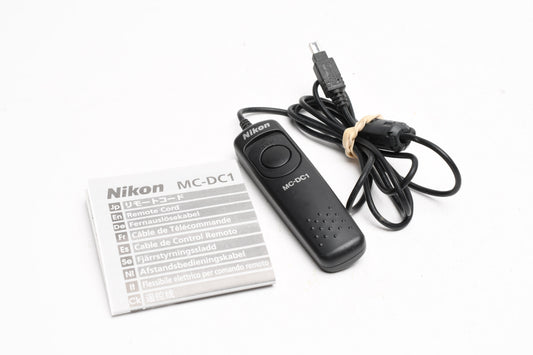 Nikon MC-DC1 Wired remote control, w/Instructions