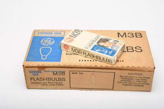 Bundle of 12 12-Lamp packs of M3B Blue bulbs (Total 144 bulbs) Boxed