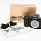 Nikon F-801s (N8008s) SLR Body, Clean, accurate +Eyepiece, Strap, Manual, Box