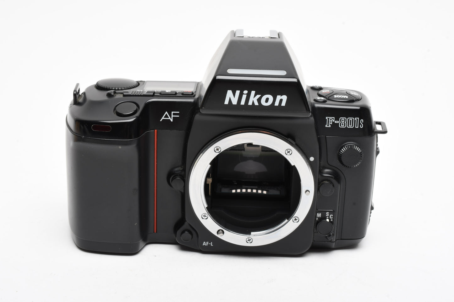 Nikon F-801s (N8008s) SLR Body, Clean, accurate +Eyepiece, Strap, Manual, Box