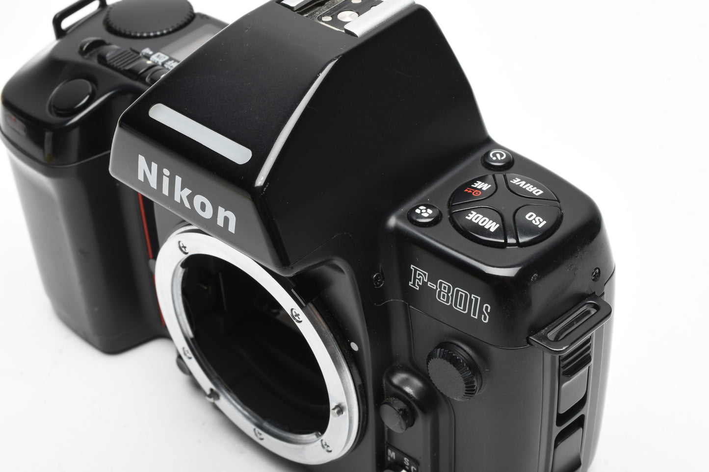 Nikon F-801s (N8008s) SLR Body, Clean, accurate +Eyepiece, Strap, Manual, Box