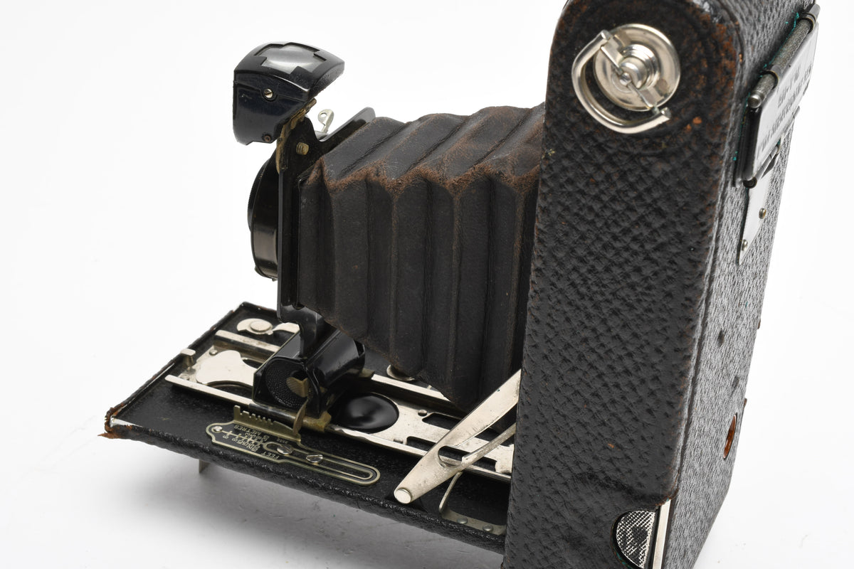 Kodak No. 1A Pocket Kodak Autographic Camera, w/Case, Stylus, very nice!