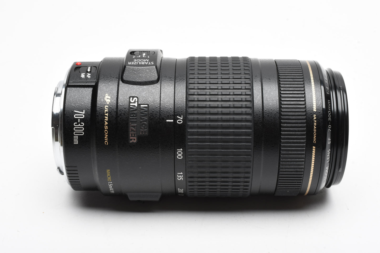 Canon EF 70-300mm f4-5.6 IS USM zoom lens, Caps, Great!