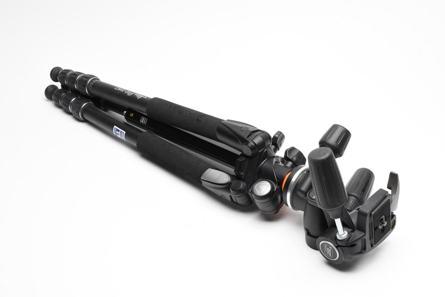 Alta Pro 254CT Carbon Fiber tripod legs w/Manfrotto 804RC2 Pan head, Great!