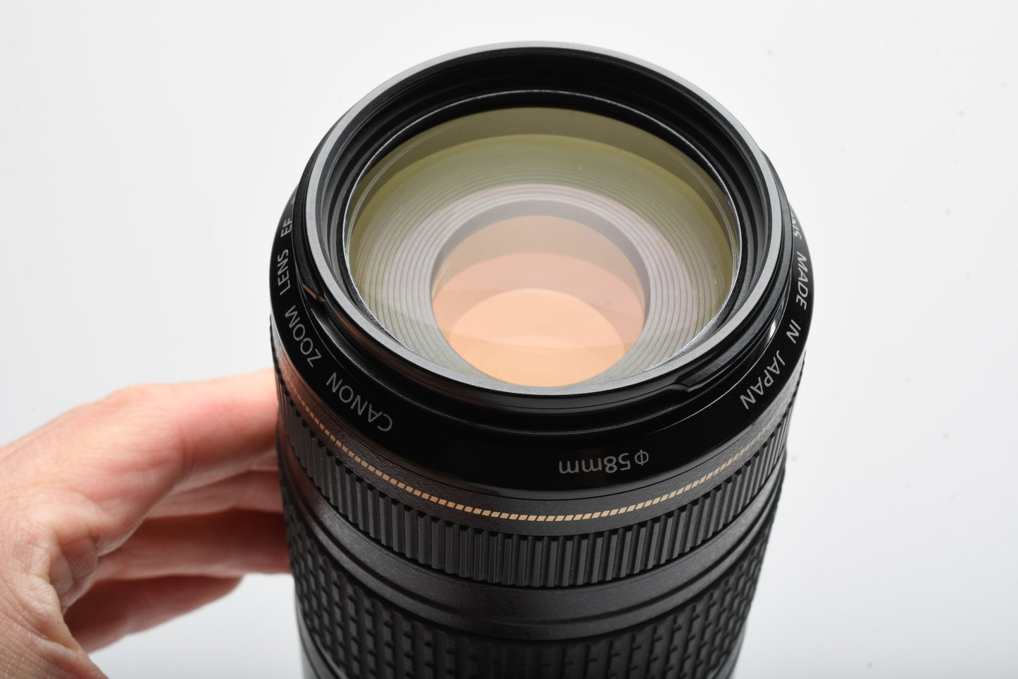 Canon EF 70-300mm f4-5.6 IS USM zoom lens, Caps, Great!