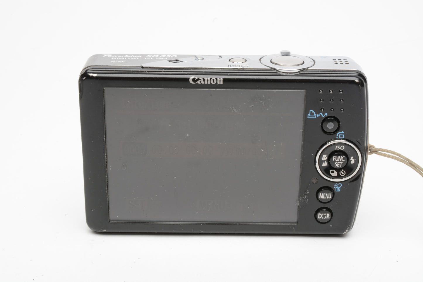 Canon PowerShot SD630 Digital Elph 6MP Digital Point&Shoot w/batt+charger, Bargain