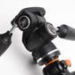 Alta Pro 254CT Carbon Fiber tripod legs w/Manfrotto 804RC2 Pan head, Great!