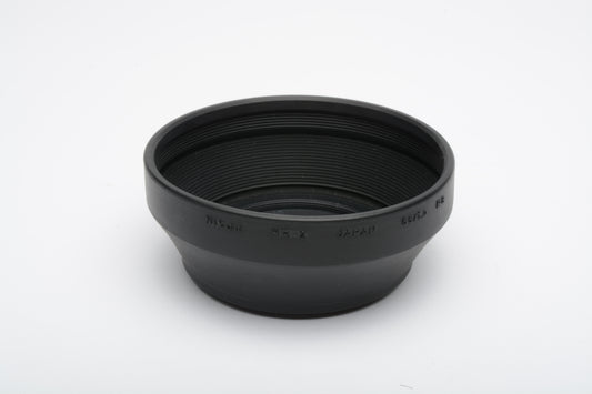 Nikon HR-2 rubber lens hood for 50mm f1.2 or 58mm f1.2 Noct