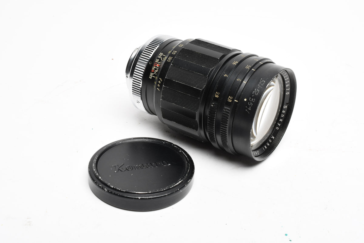 Sankyo Kohki Komura 135mm F2.8 Lens Exakta Mount, Clear & Sharp!