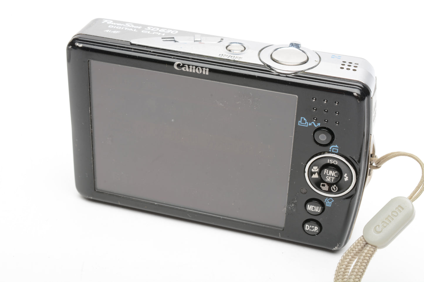 Canon PowerShot SD630 Digital Elph 6MP Digital Point&Shoot w/batt+charger, Bargain