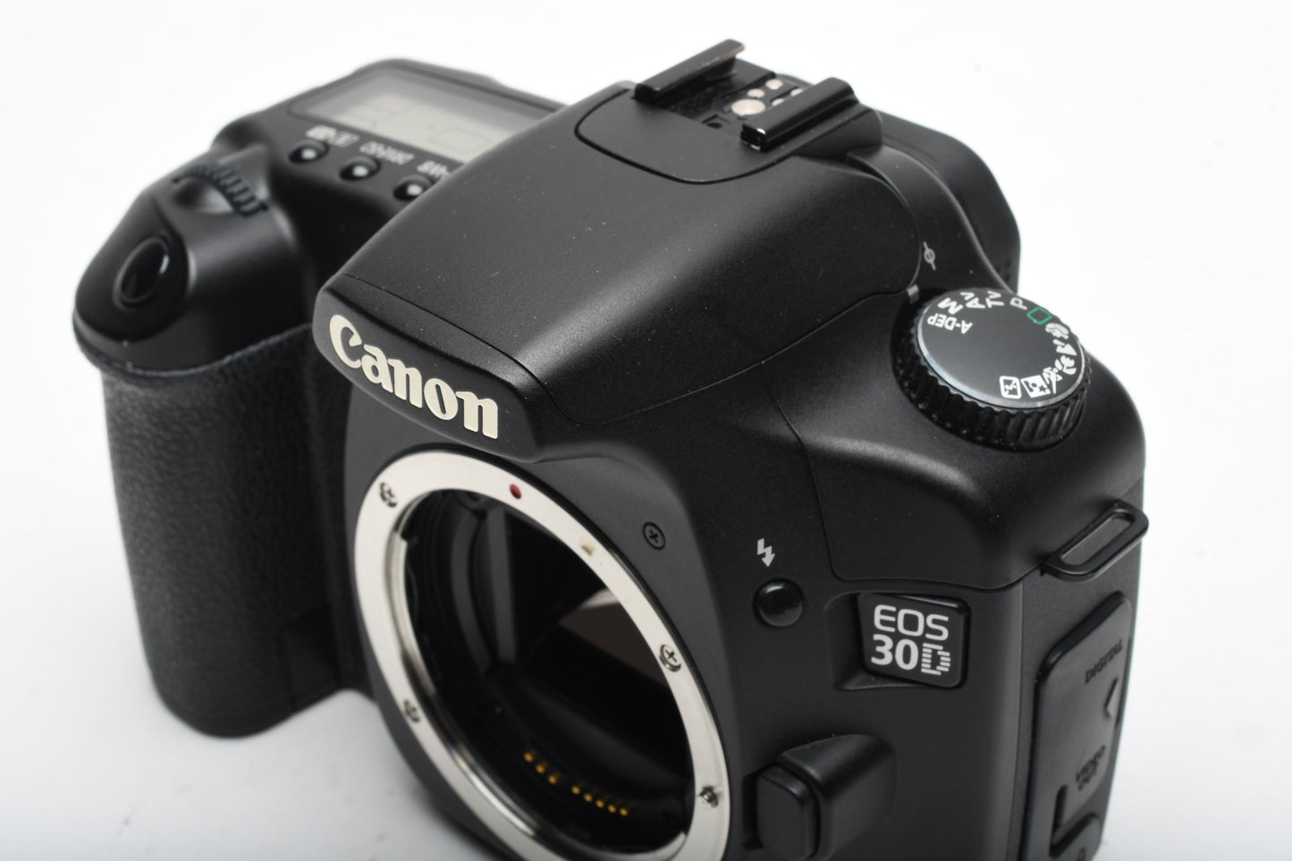 Canon EOS 30D DSLR Body, batt+charger+strap, Works great, Mint-