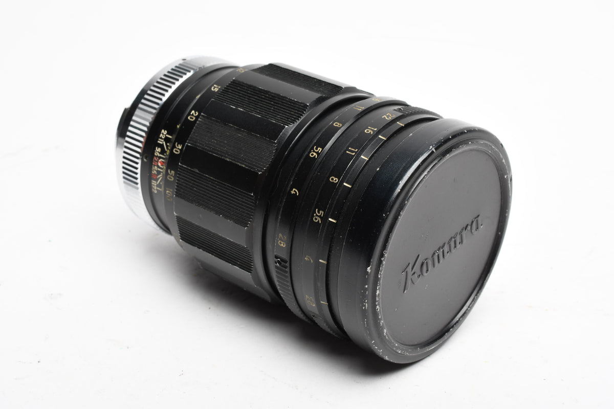 Sankyo Kohki Komura 135mm F2.8 Lens Exakta Mount, Clear & Sharp!