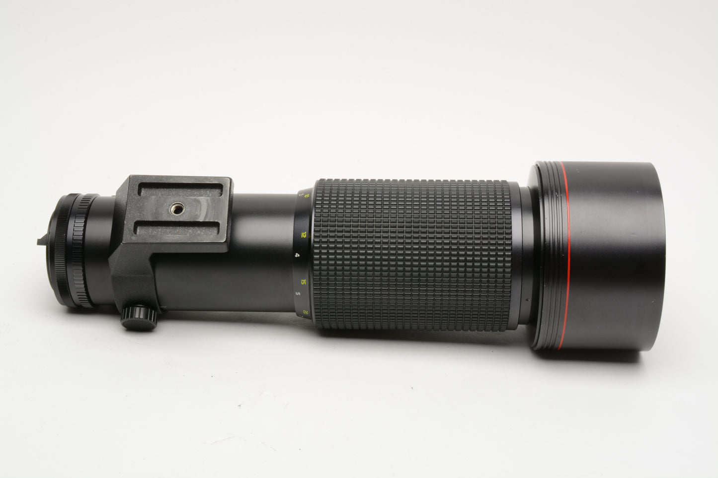 Tokina SD 150-500mm f5.6 w/B+W 010 95E UV, caps, case, collar, Nice! Canon FD