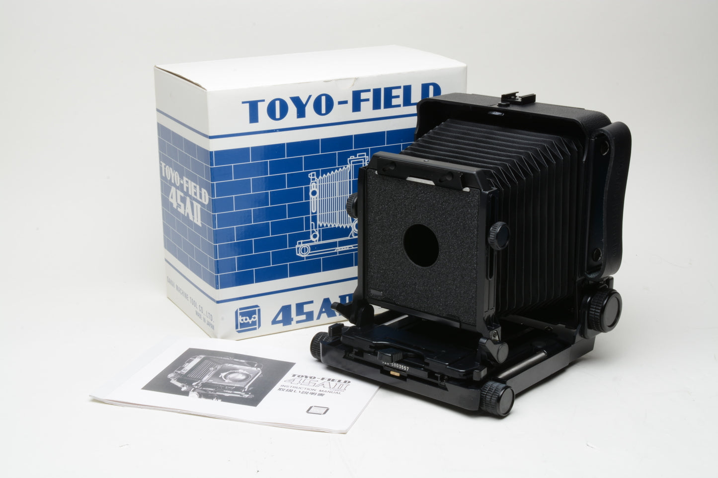 Toyo Field 45AII 4X5 Folding View Camera Body NIB!  Never used