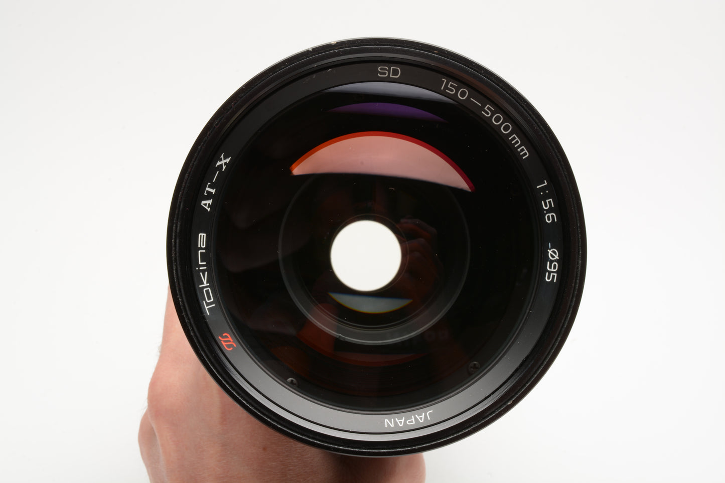 Tokina SD 150-500mm f5.6 w/B+W 010 95E UV, caps, case, collar, Nice! Canon FD