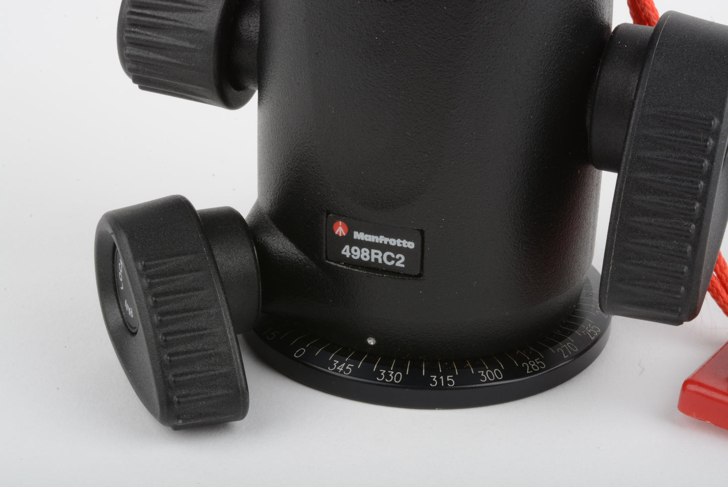 Manfrotto 498RC2 ball head w/QR plate, + bubble level, nice and clean