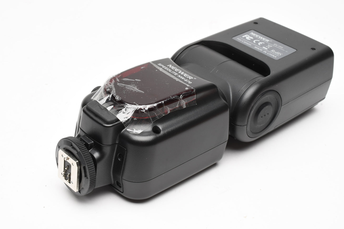 Neewer NW-670 Speedlite flash with LCD Display for Canon +stand, pouch, manual