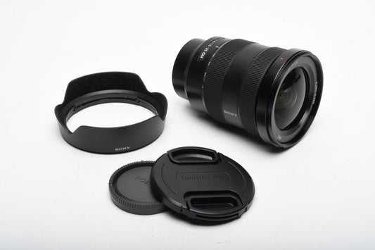 Sony FE 16-35mm f2.8 GM Lens SEL1635GM E-Mount, Hood, Mint-