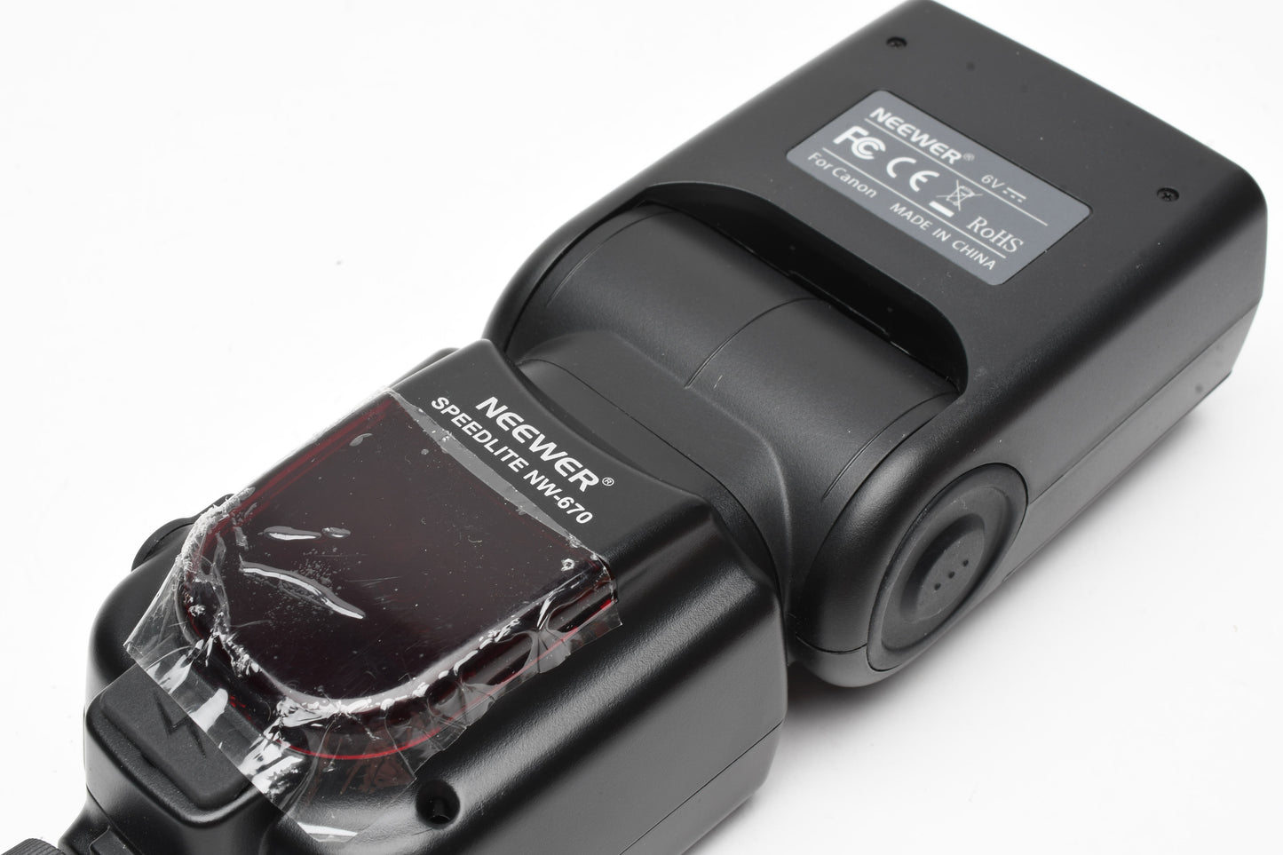 Neewer NW-670 Speedlite flash with LCD Display for Canon +stand, pouch, manual