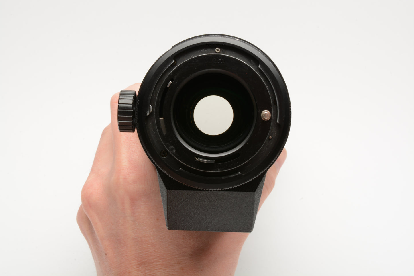 Tokina SD 150-500mm f5.6 w/B+W 010 95E UV, caps, case, collar, Nice! Canon FD