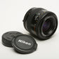 Nikon AF Nikkor 35-70mm f/3.3-4.5, caps, very clean