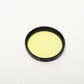 Heliopan S 46 2x -1 46mm yellow filter w/ case and instructions
