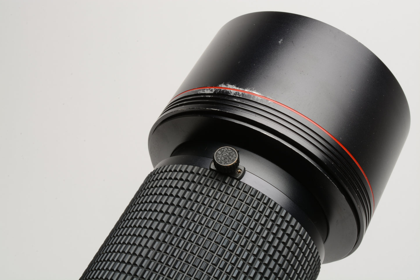 Tokina SD 150-500mm f5.6 w/B+W 010 95E UV, caps, case, collar, Nice! Canon FD