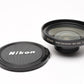 Nikon WC-E63 .63X wide angle converter w/Cap, Clean