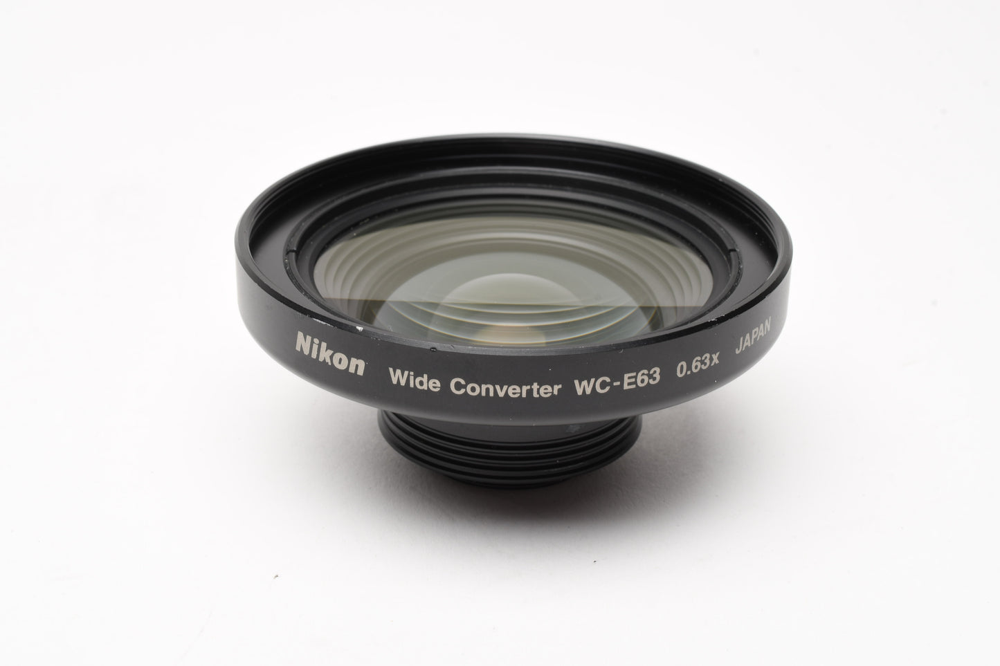 Nikon WC-E63 .63X wide angle converter w/Cap, Clean