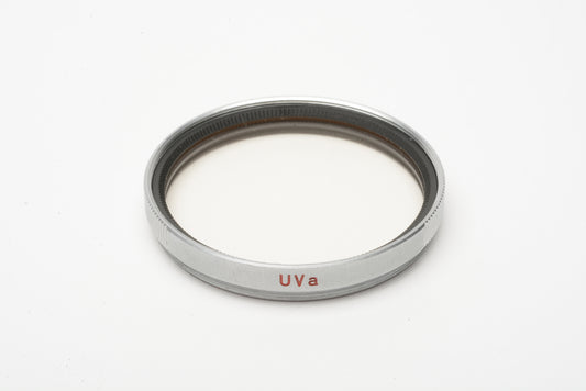 Leica E39 39mm UVA Filter 13132 Chrome Ring, Very clean