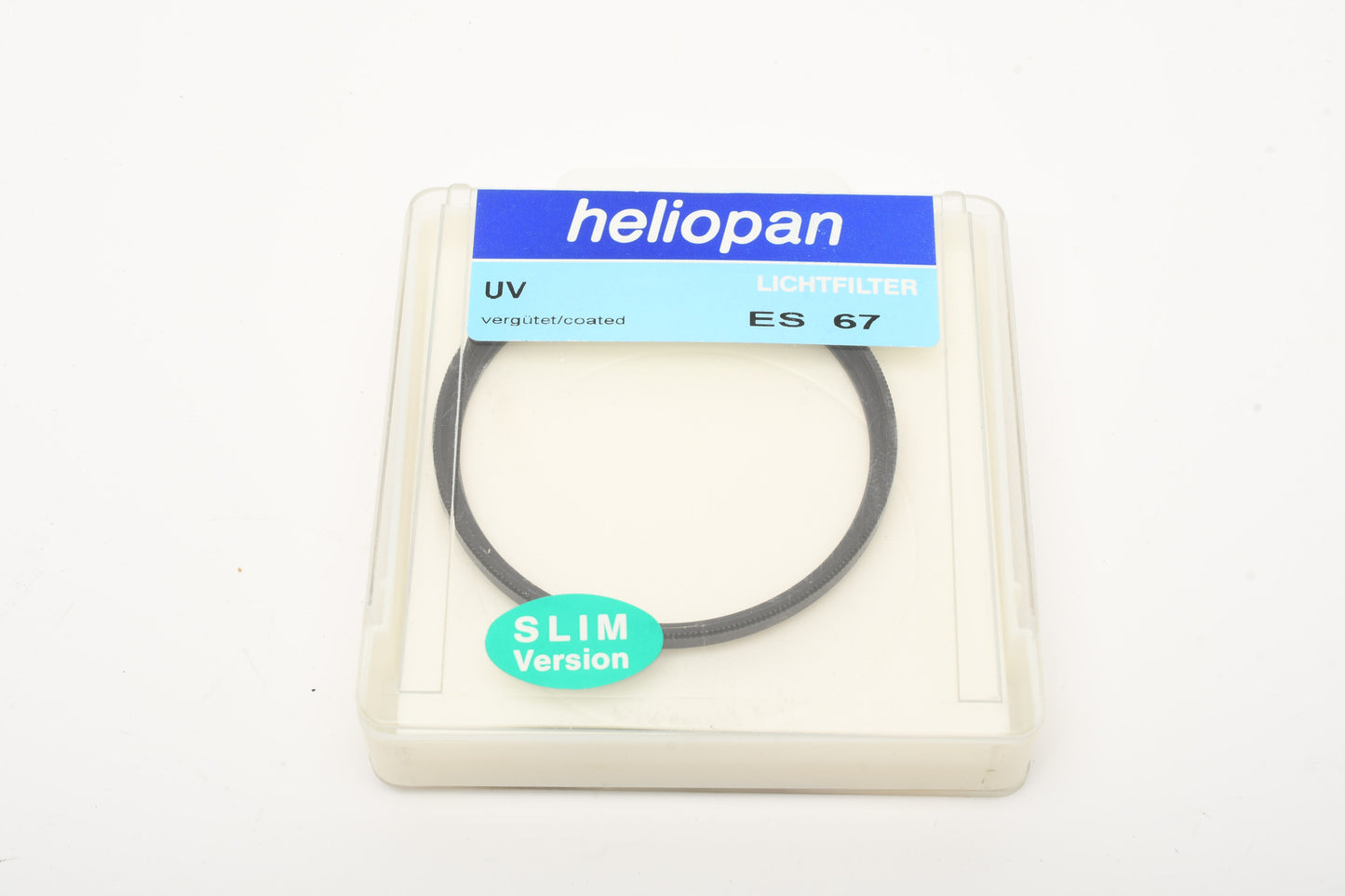 Heliopan ES 67 UV -0 67mm filter w/ case and instructions