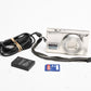 Nikon Coolpix S610 10MP Digital Point&Shoot (Silver) w/battery&USB, Great!