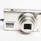 Nikon Coolpix S610 10MP Digital Point&Shoot (Silver) w/battery&USB, Great!