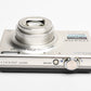 Nikon Coolpix S610 10MP Digital Point&Shoot (Silver) w/battery&USB, Great!