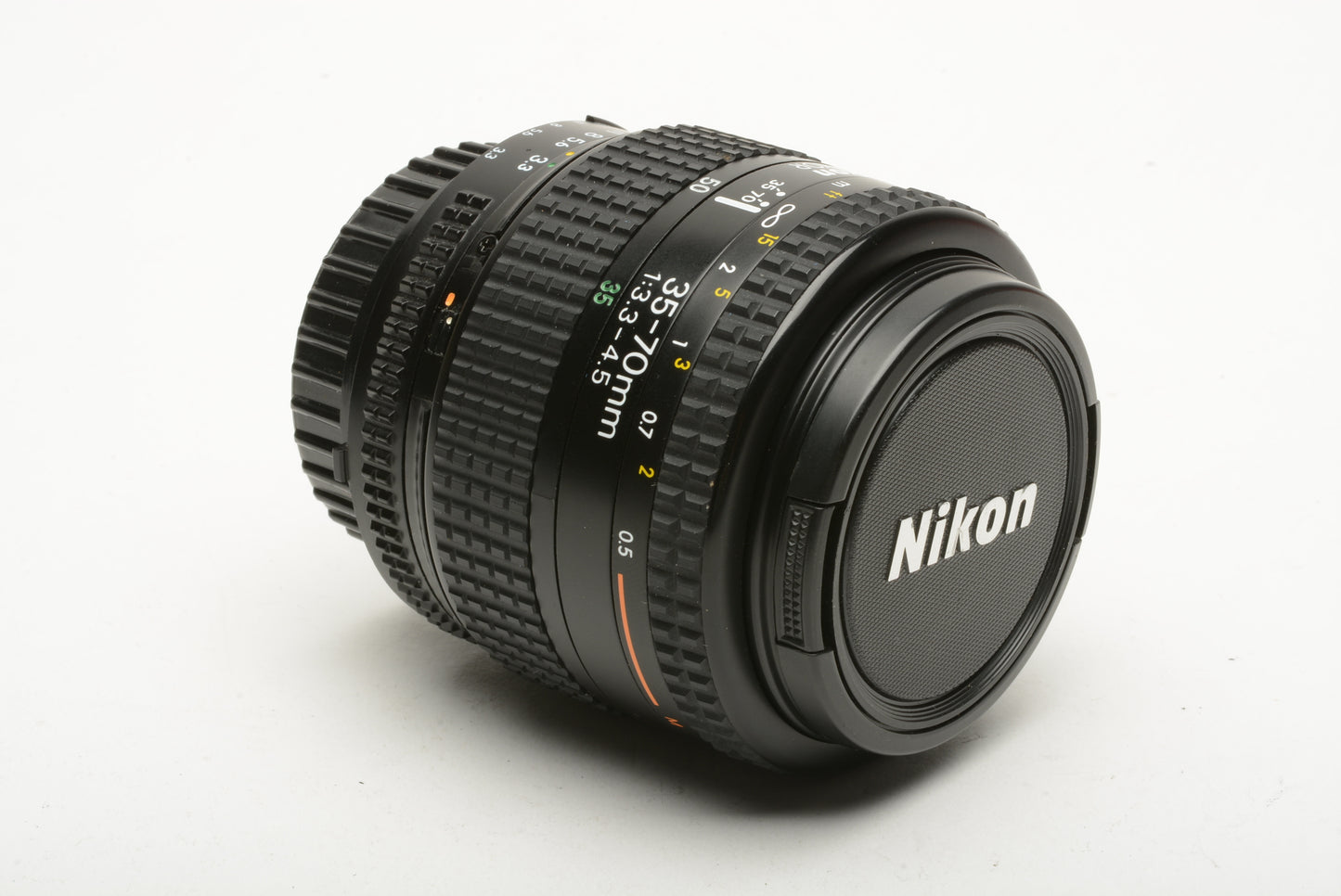 Nikon AF Nikkor 35-70mm f/3.3-4.5, caps, very clean