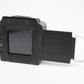 Bronica S2A 6x6 back (black), w/dark slide, clean, tested