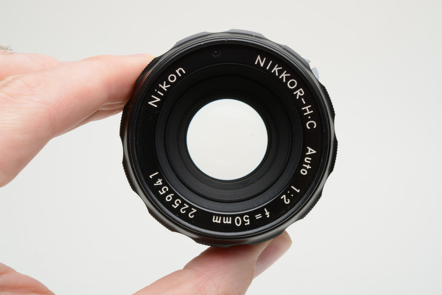 Nikon Nikkor-H C 50mm f2 Non-AI lens, caps, Very clean & sharp!