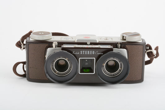 Kodak Stereo camera w/case, works great! Vintage, nice!