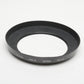 Nikon HN-9 HN9 metal lens hood for 20mm f3.5 lens, very clean