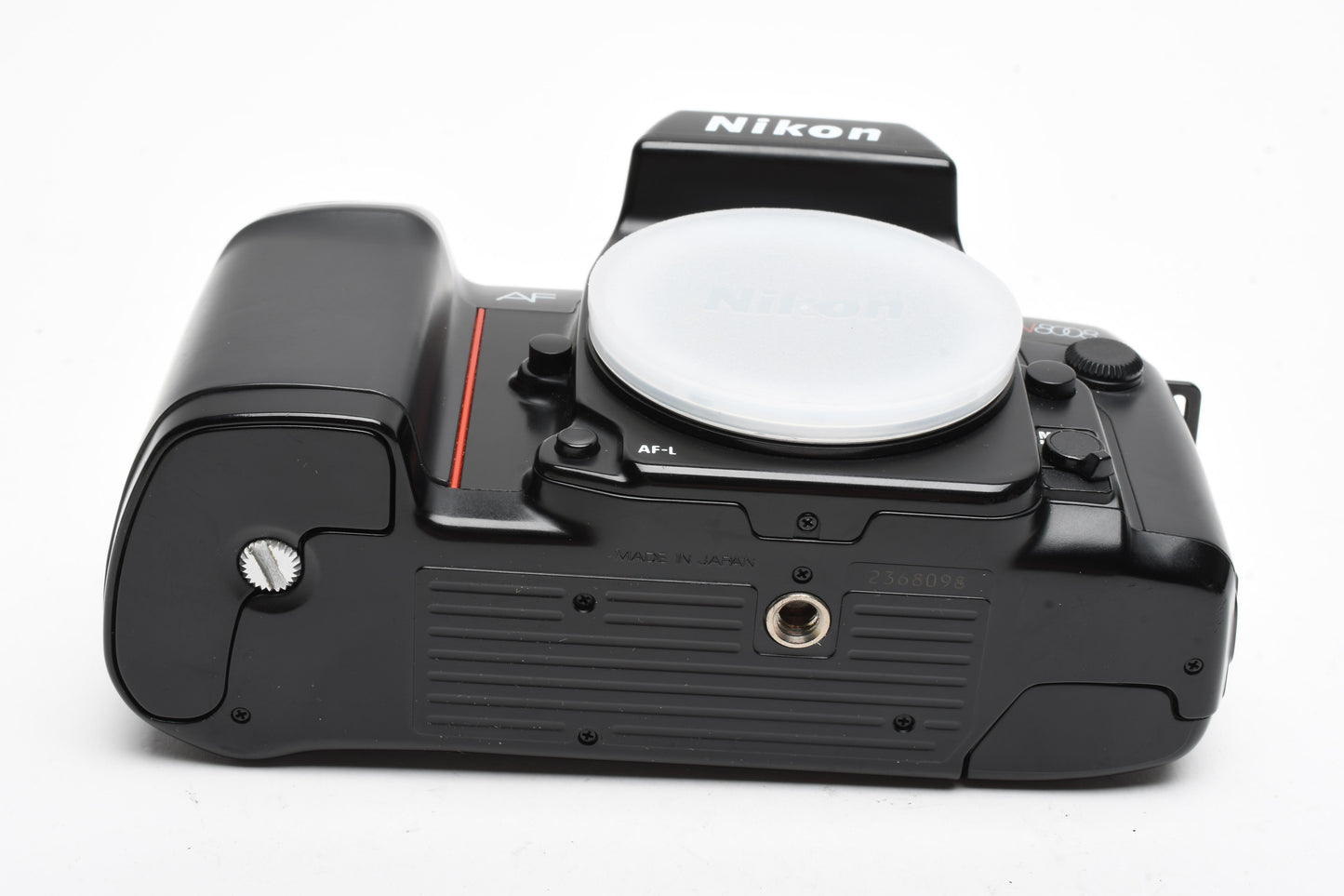 Nikon N8008 35mm SLR Body, cap, strap, tested, Great!