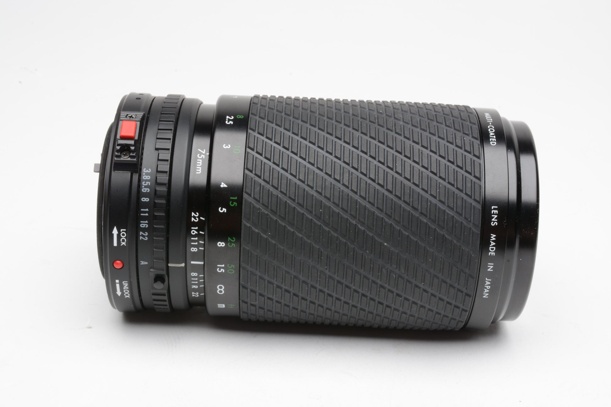 Sigma MF 75-200mm zoom lens for Canon FD mount, nice clean