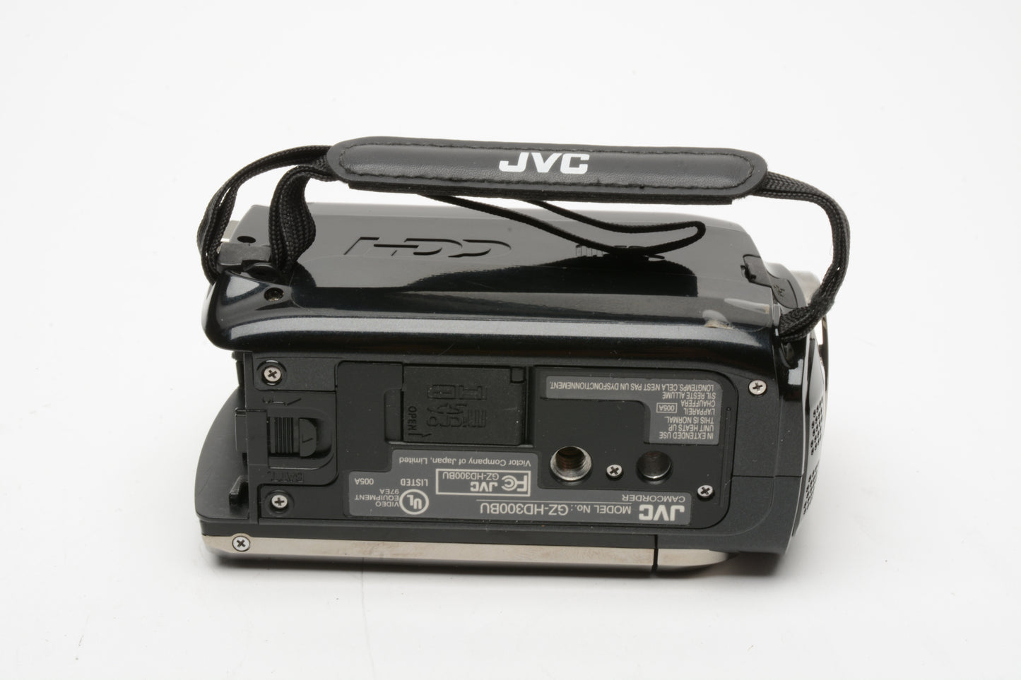 JVC GZ-HD300 60GB Video Bundle:  Case, remote, cables, batt+charger+++