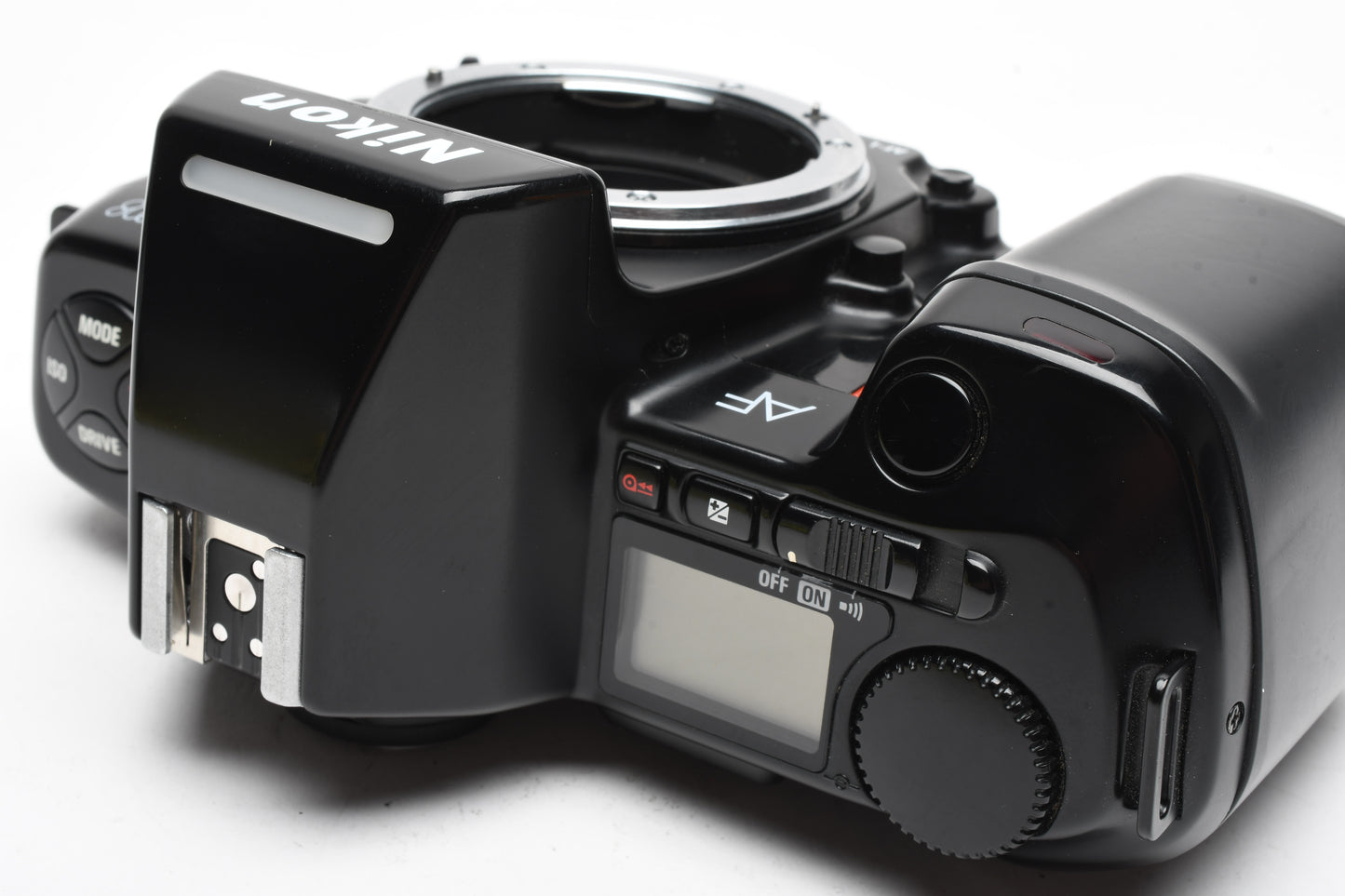 Nikon N8008 35mm SLR Body, cap, strap, tested, Great!