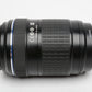 Olympus Zuiko Digital 70-300mm f4-5.6 telephoto zoom lens, caps+UV 4/3 Mount